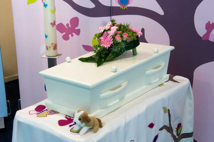 Coffin,For,A,Child,In,A,Mortuary