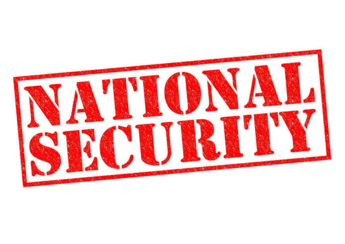 National Security in bold red text.