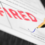 Top Comey Prosecutor Fired! Fountain pen signing document with the word fired