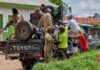 Medical Treatment Tent TORCHED Angry crowd sets Ebola hospital tents on fire in DR Congo