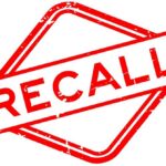 SHOCKING Recall: 44,000 Vehicles Affected Red stamp with the word 'RECALL' inside a diamond shape