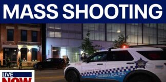 Chicago drive-by mass shooting: at least 12 hurt