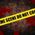 Quiet Street Turns Into Deadly War Zone – 3 Dead Yellow caution tape reading 'CRIME SCENE DO NOT CROSS' over a dark, blood-splattered background