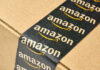 Amputation Alert: Amazon Product Recalled Close-up of an Amazon-branded shipping box tape on a cardboard box