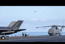 Russian Bear Aircraft Buzzes HMS Prince of Wales