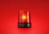 ALERT: Grill Glass EXPLODES Mid-Cookout Red emergency light on red background