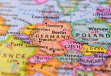 Austria’s Bold Move: Hitler House Rewired Map showing Germany and Poland with major cities labeled