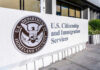 Locked-Down Emergency, No Answers U.S. Citizenship and Immigration Services building sign.