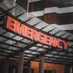 TERRIFYING VIDEO: Border Town VANISHES — Hundreds Missing Illuminated emergency sign at a hospital entrance