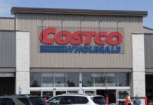 Costco Burrito Mix-Up Triggers Nationwide Alert Exterior view of a Costco Wholesale store with a clear blue sky
